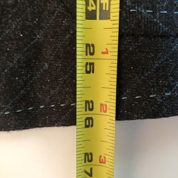 dana buchman Black Metallic Blazer Jacket Slip Pocket Size 14 - Picture 7 of 16